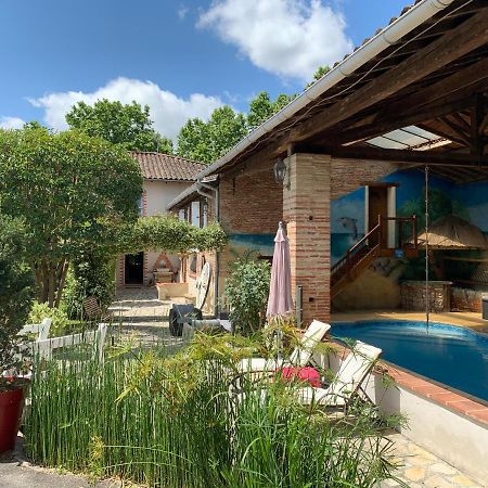 Studio Au Clos Saint Georges , Piscine Et Spa Exterior photo